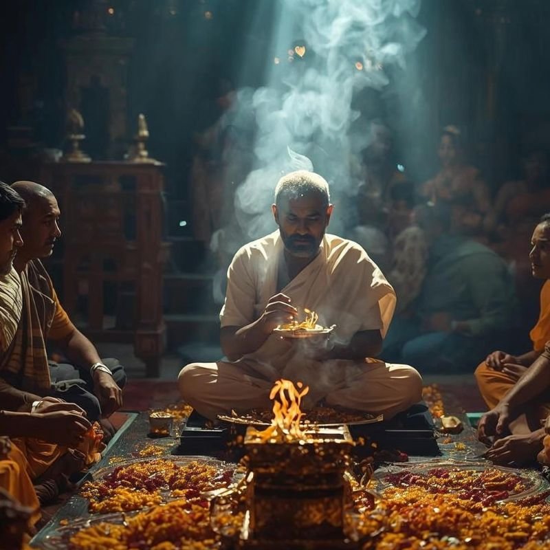 Navagraha Shanthi Havan